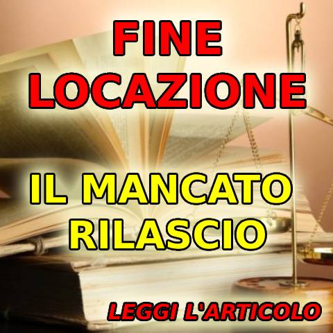 Fine locazione